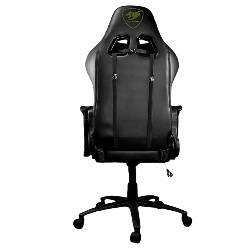 Scaun Gaming Cougar Armor One, PVC Piele, Negru/Verde [3]