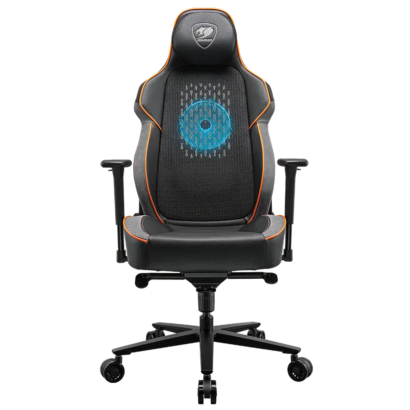 Scaun Gaming Cougar NxSys AERO Black/Orange, User max load up to 160kg / height 160-195cm
 [1]