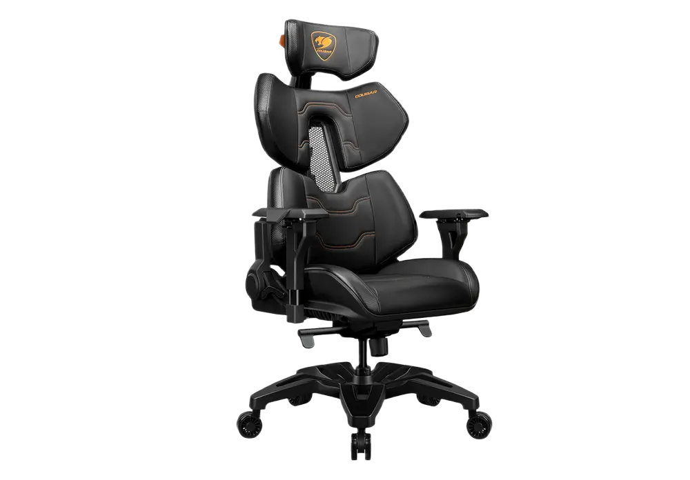 Игровое кресло Cougar Terminator, черное, из искусственной кожи PU, 4D, до 135 кг [2]
