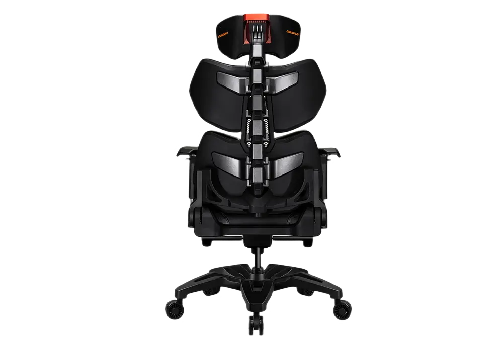 Игровое кресло Cougar Terminator, черное, из искусственной кожи PU, 4D, до 135 кг [4]