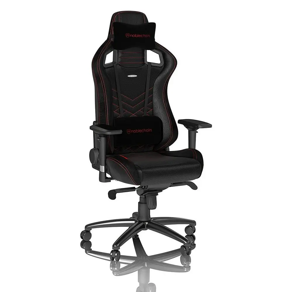 Scaun Gaming Noble Epic NBL-PU-RED-002 Black/Red, User max load up to 120kg / height 165-180cm
 [1]