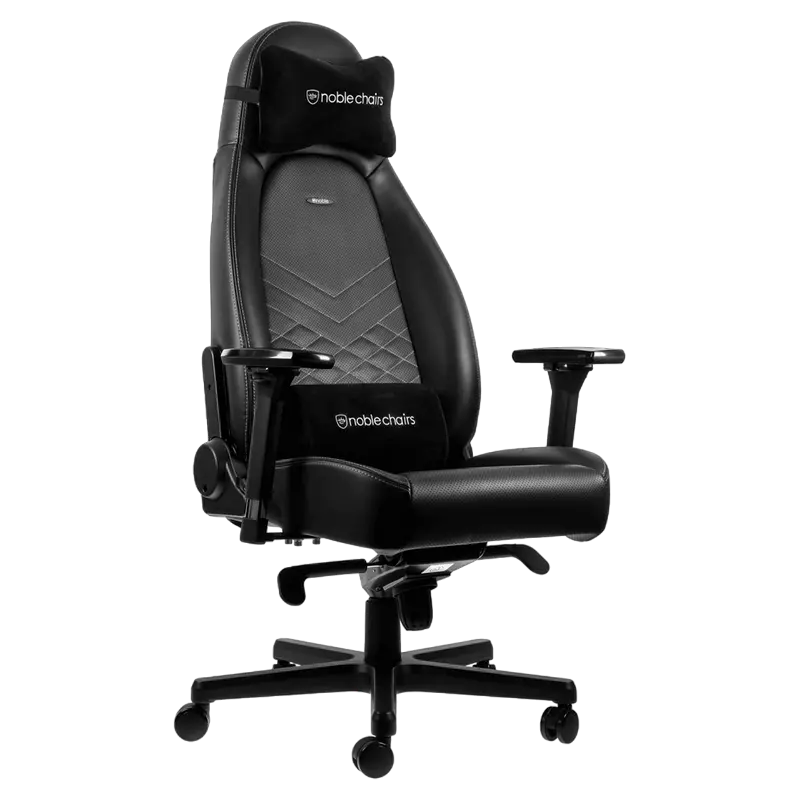 Scaun Gaming Noble Icon NBL-ICN-PU-BPW Black/White, User max load up to 150kg / height 165-190cm
 [1]