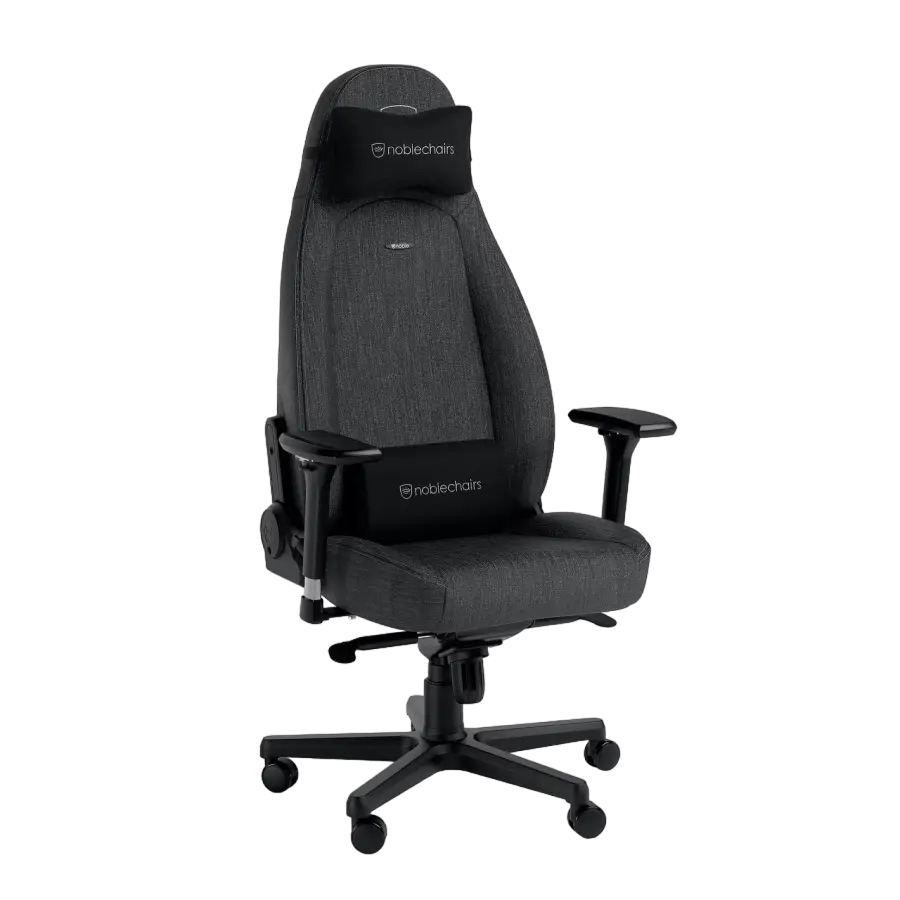 Игровое кресло Noblechairs Icon, текстиль, антрацит, до 150 кг [1]
