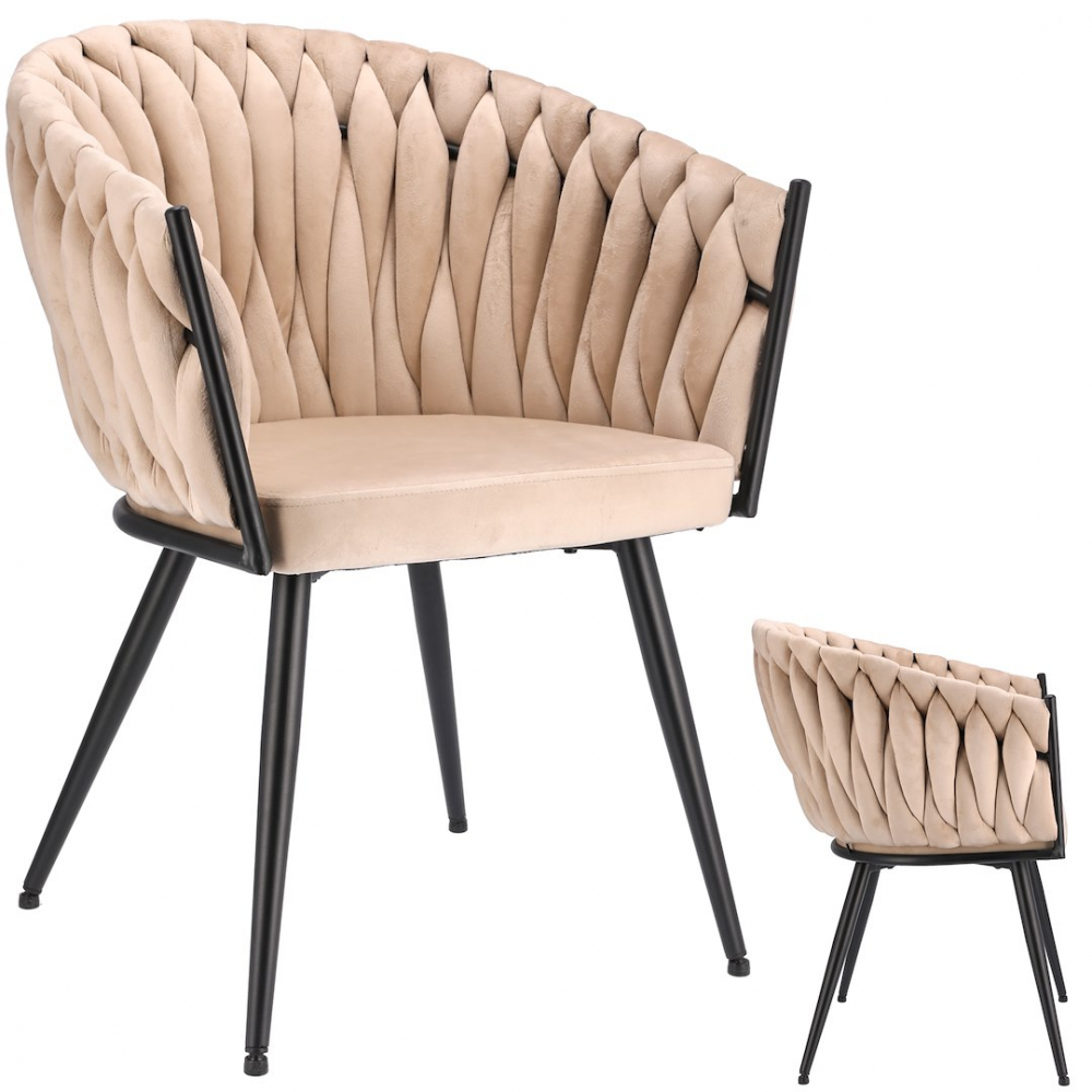 Scaun Premium Jumi Molto – Eleganță și Confort în Nuanță Bej [8]