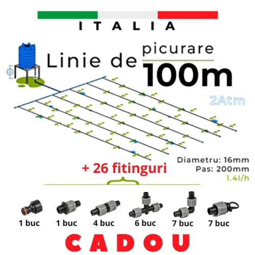 Seră de grădină / Solar 10x4x2.5m (Ø32mm, 2 uși, Cadru Galvanizat, Folie Armată 240g/m²) [2]