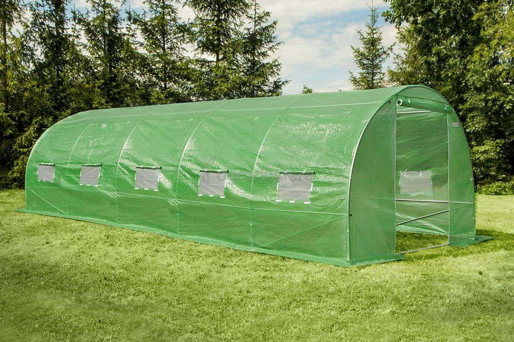 Теплица садовая Деметра 4×3×2 м (12 м²) – Профессиональная модель с армированной плёнкой 200 г/м² + ПОДАРОК лопатки и система полива [4]
