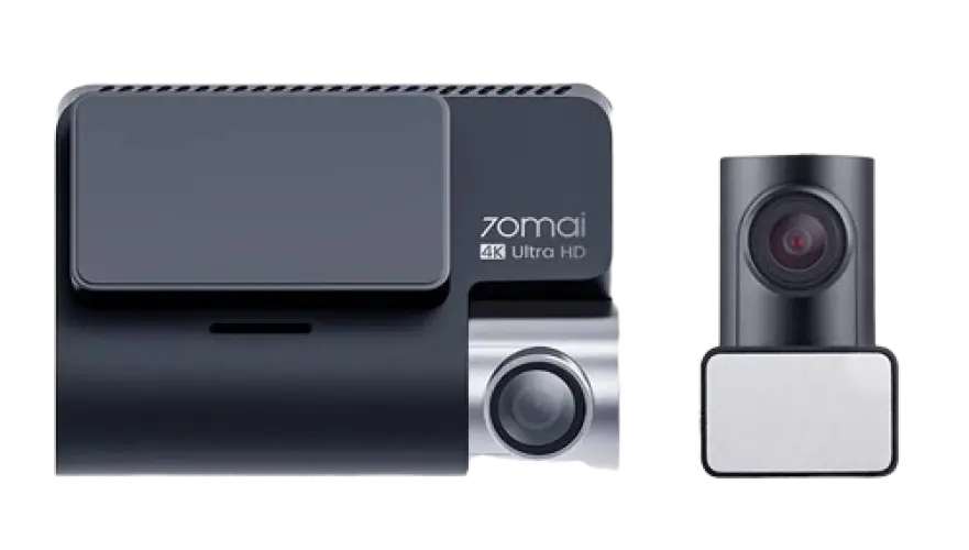 Набор DashCam спереди и сзади 70mai A800S, 3840x2160, Черный [1]