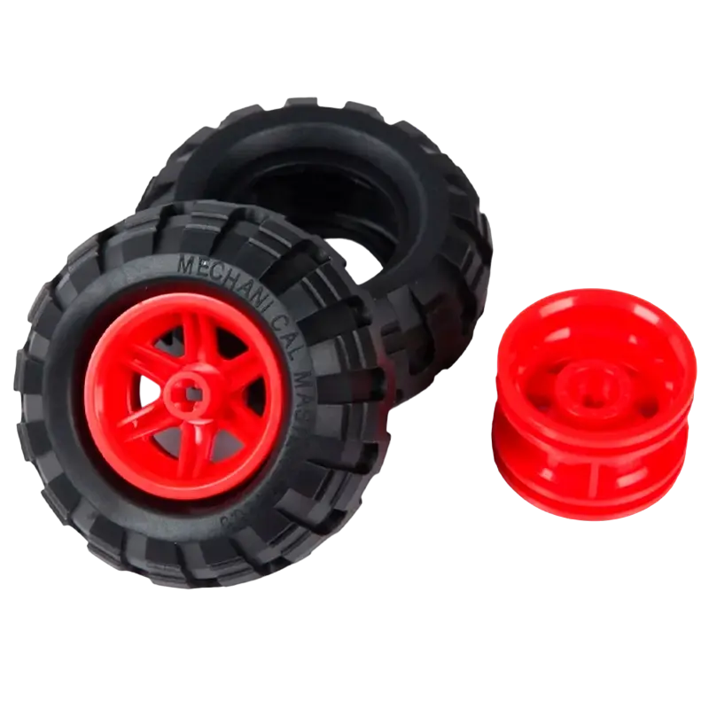 Set de Construcție iM.Master Bricks: 2 în 1, Tractor Fermă și Camion Plug de Zăpadă, 348 Piese [5]