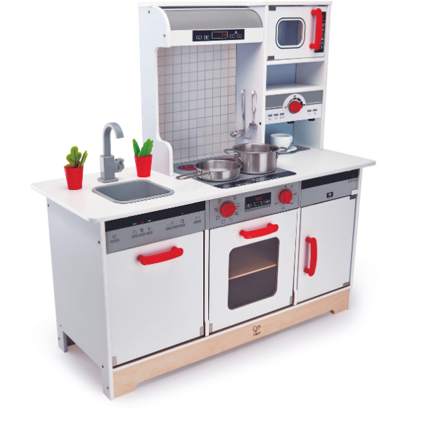 Set de joc „Bucătărie multifuncțională” HAPE – aventură culinară pentru micii bucătari [3]
