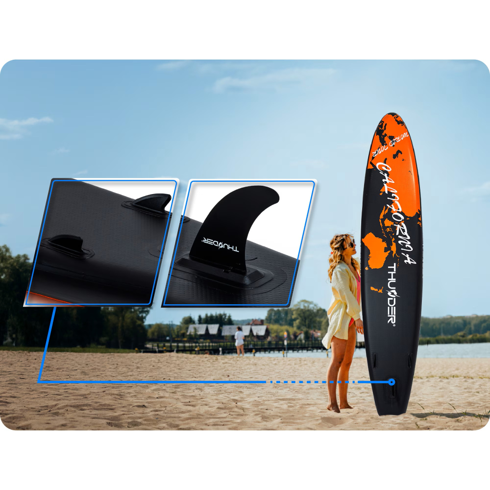 Set placă gonflabilă SUP Thunder EARTH 365 x 75 x 15 cm – până la 150 kg, complet echipat [9]