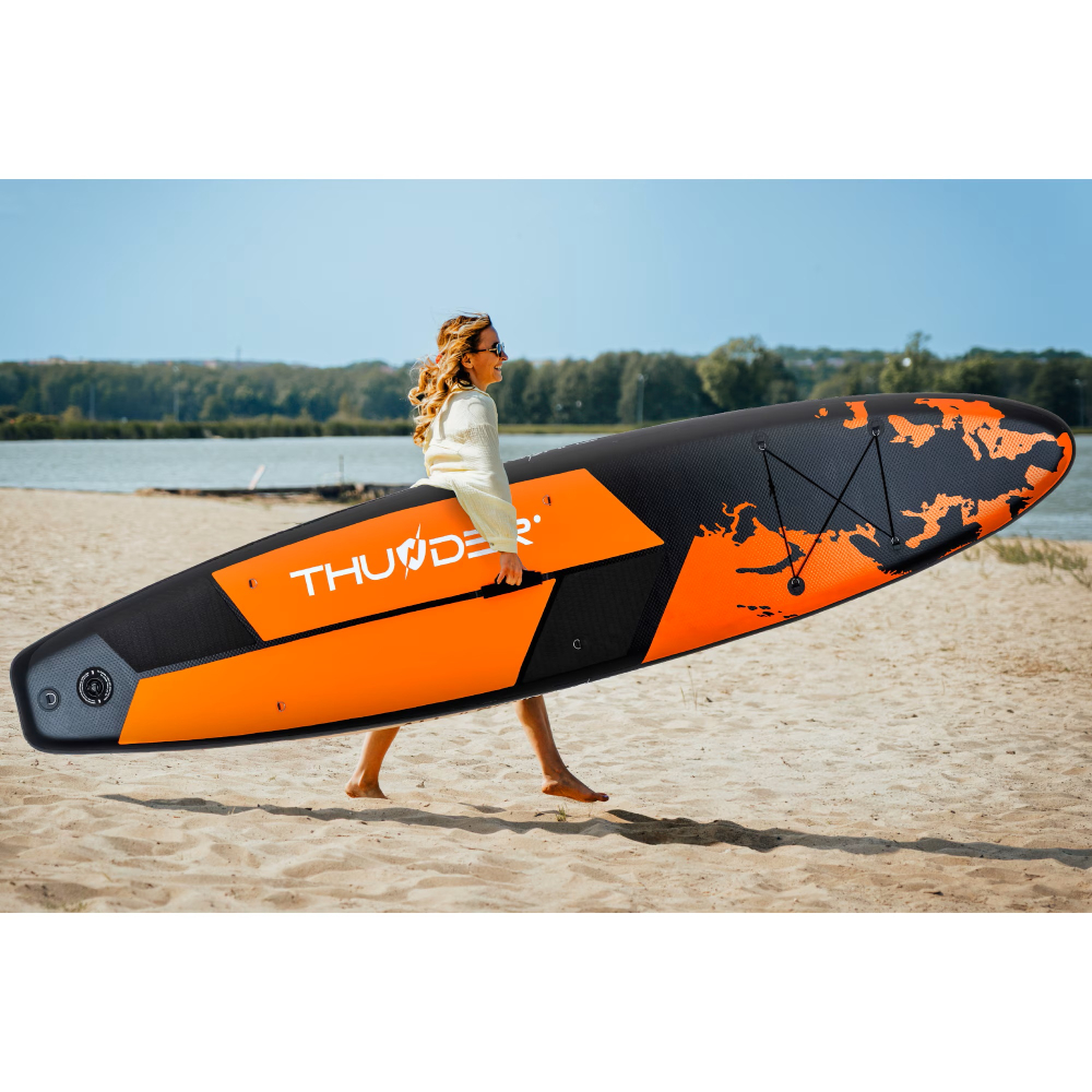 Set placă gonflabilă SUP Thunder EARTH 365 x 75 x 15 cm – până la 150 kg, complet echipat [2]