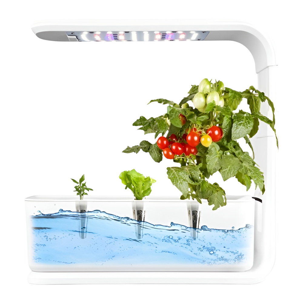 Sistem hidroponic Green Grow 3 Pods Alb – Grădină inteligentă în interior pentru ierburi proaspete tot anul! [2]