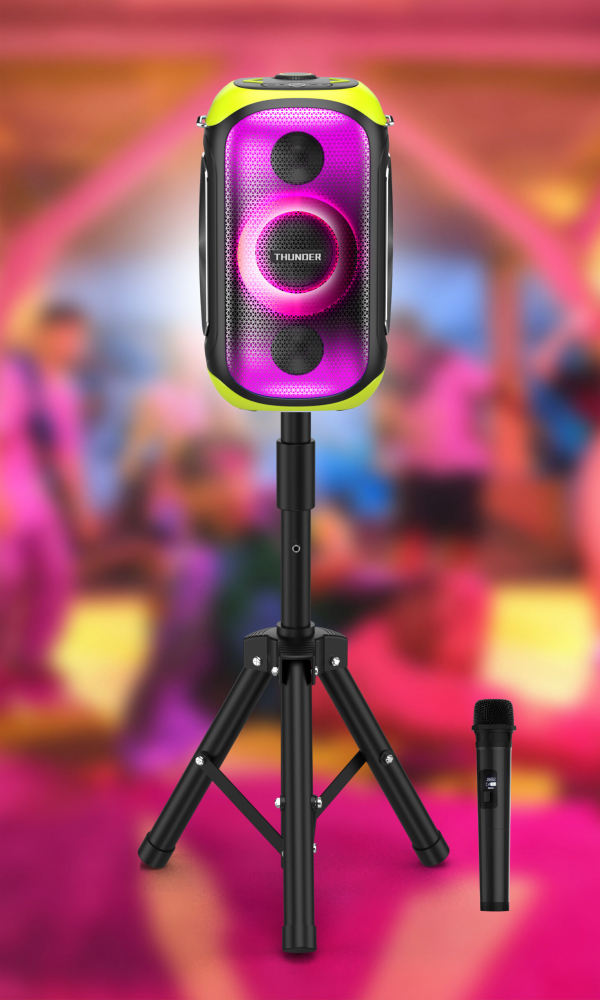 Boxă Portabilă Wiwu Sounder Speaker P20, Bluetooth 5.0, 80W, Black [10]