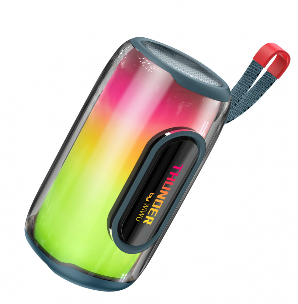 Boxă Portabilă Wiwu Sounder Speaker P40 Max, Bluetooth 5.1, 10W, Blue [2]