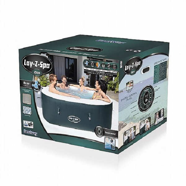 SPA gonflabil Ibiza AirJet 180×66 cm, 778 L, pentru 4-6 persoane [4]