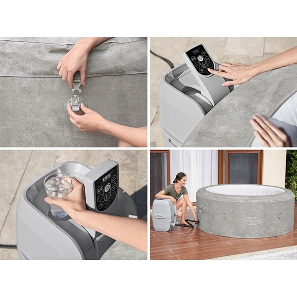 SPA gonflabil Zurich AirJet 180×66 cm, 669 L, pentru 2-4 persoane [12]
