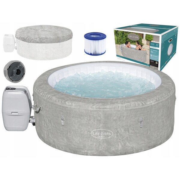 SPA gonflabil Zurich AirJet 180×66 cm, 669 L, pentru 2-4 persoane [6]