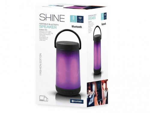 Boxă Bluetooth 5W Full LED [2]