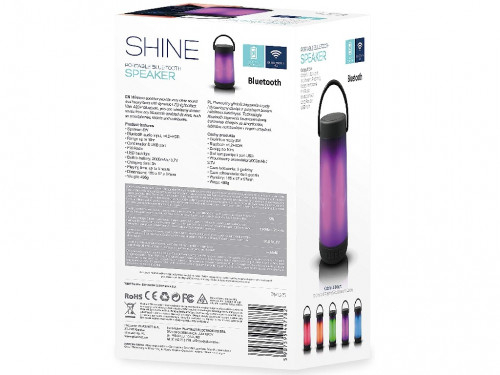 Boxă Bluetooth 5W Full LED [3]