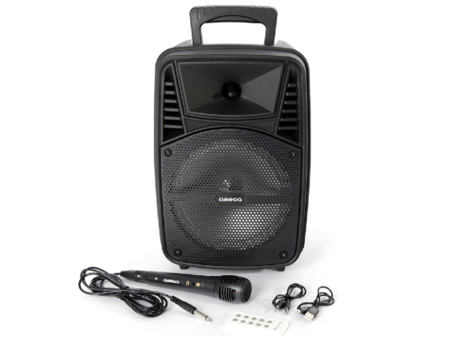 Boxă SPEAKER OG84 20W + 3W Tweeter, Karaoke Mic FM Bluetooth [2]