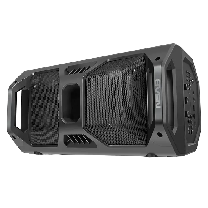 Boxă portabilă SVEN PS-600, 50W RMS, Bluetooth, LED, Radio FM, autonomie 10 ore, Negru [4]
