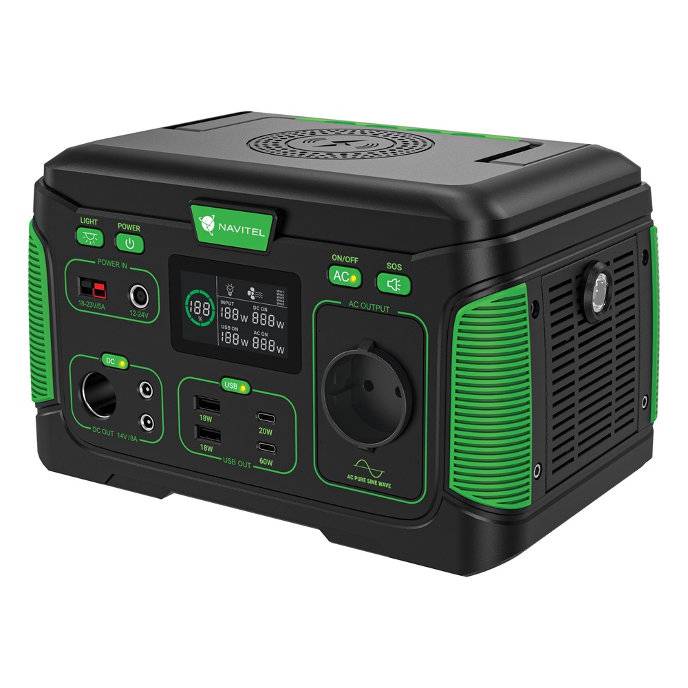 Stație de alimentare și Jump Starter Navitel NS500, 120 000mAh, 500W [2]