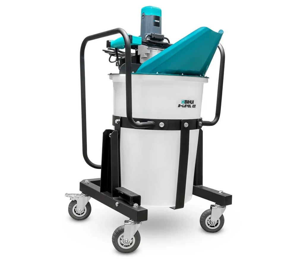 Stație de amestecare BIHUI B-LEVEL 100 MS1900 (1900W, 2 viteze, 100 L, Mixer detașabil, Roți) [4]