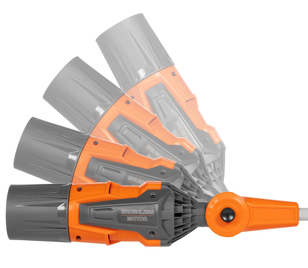 Suflantă cu acumulator DAEWOO DABL 7042Li SET (21V, 2×2.5Ah, Motor Brushless, 23.000 l/min / 1400 m³/h, 70 m/s, Mod TURBO) [3]