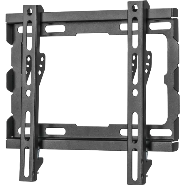 Кронштейн для ТВ KIVI BASIC-22F Чёрный (23-43 дюйма, до 45 кг) – Супертонкий и надёжный [4]