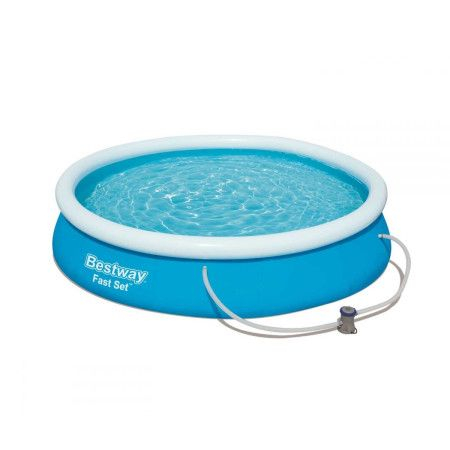 Надувной бассейн Bestway 57274 Fast Set 366 x 76 см с насосом — мгновенный комфорт и развлечение [3]