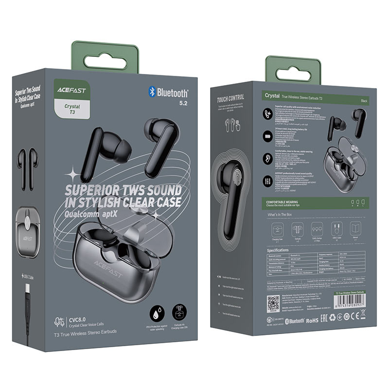 T3 True wireless stereo earbuds [5]