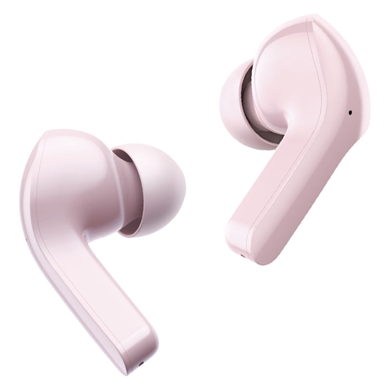 T6 True Wireless Stereo Earbuds – Design futurist și sunet clar în culorile Modern Gray & Pink Lotus [2]