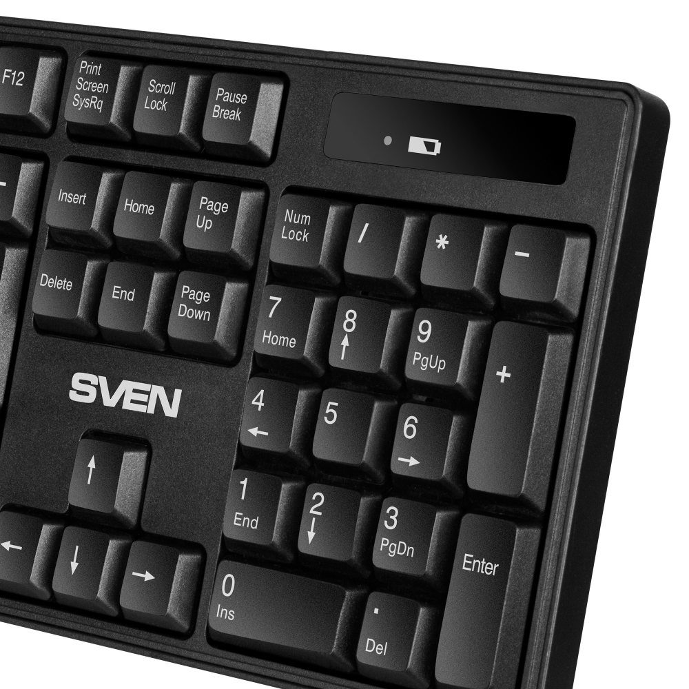 Tastatură wireless SVEN KB-C2100W – Confort și funcționalitate fără fir [2]