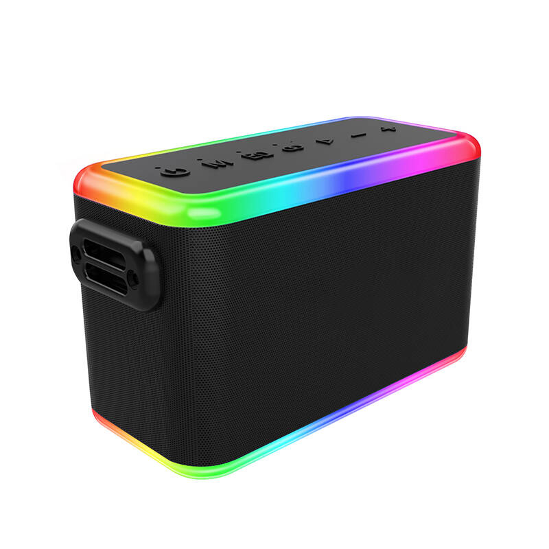 Boxă Portabilă Wiwu Thunder Speaker P18, Bluetooth 5.0, 80W, Microfoane Incluse, Black [2]