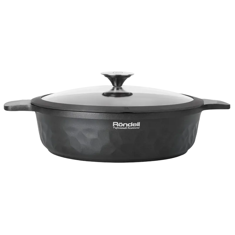 Глубокая сковорода Rondell RDA-1255, 28 см, с крышкой – элегантность и практичность на вашей кухне [2]