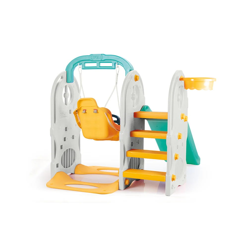 Tobogan cu scrânciob 4 în 1 pentru copii [2]