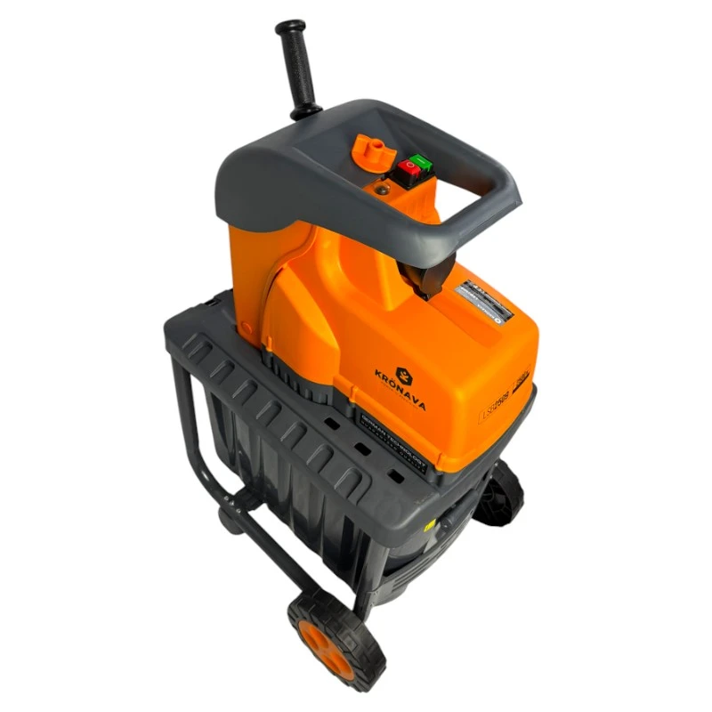 Tocător de crengi electric Kronava LSB2509 – 2500 W – Diametru maxim 40 mm – Casetă 50 l – Compact, Puternic și Ecologic pentru Grădina Ta [8]