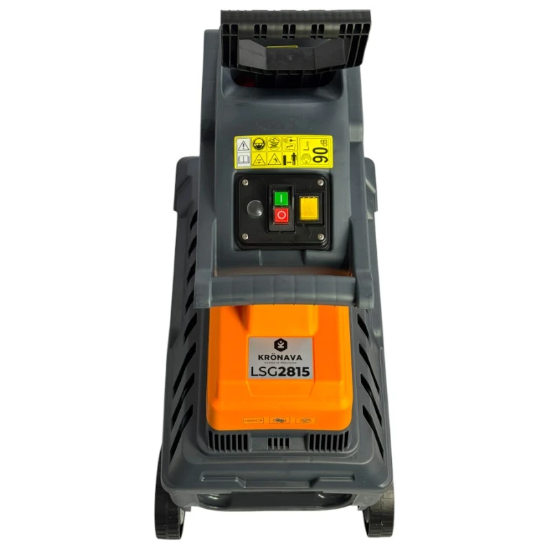 Tocător de crengi electric Kronava LSG2815 – 2800 W – Diametru maxim 45 mm – Casetă 55 l – Puternic și Stabil pentru Grădini Medii și Mari [10]