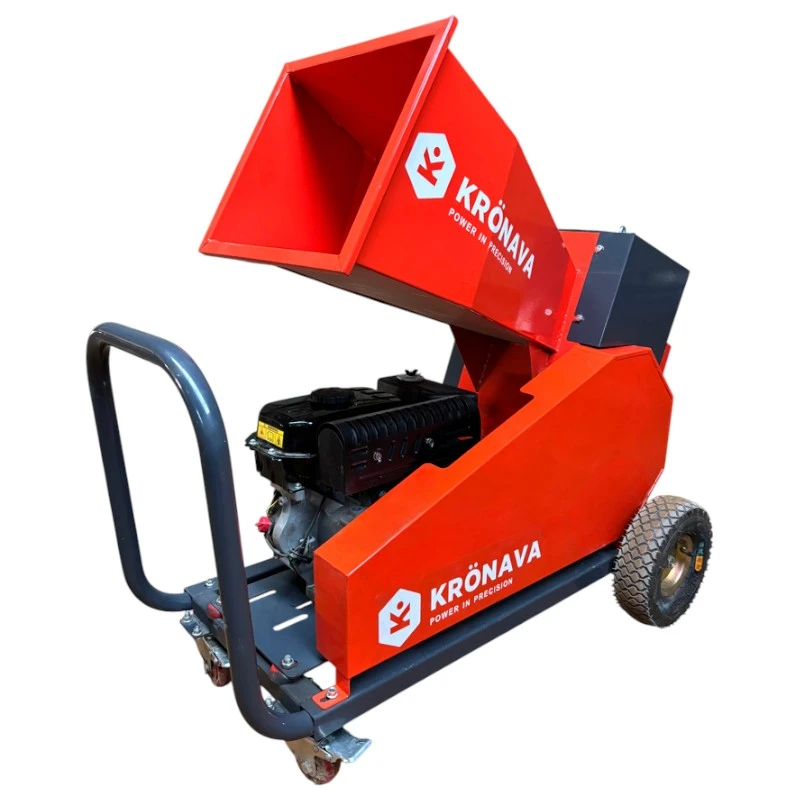 Tocător de crengi pe benzină Kronava KV-80BD – 7.5 CP, diametru max 80 mm, motor 4 timpi LONCIN – Putere și productivitate pentru grădină, livadă sau foc! [3]