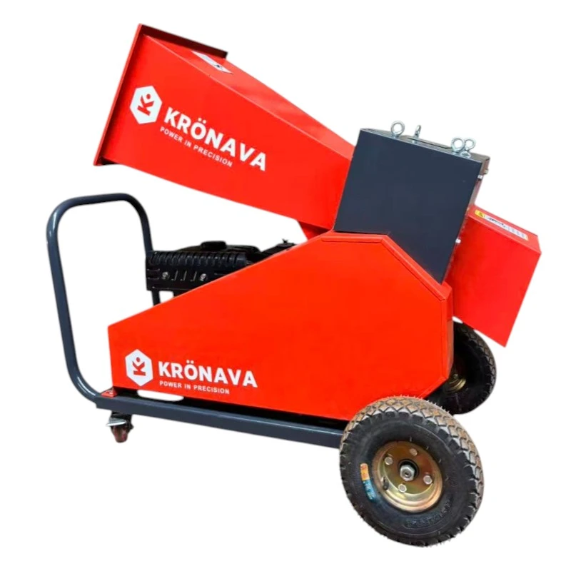 Tocător de crengi pe benzină Kronava KV-80BD – 7.5 CP, diametru max 80 mm, motor 4 timpi LONCIN – Putere și productivitate pentru grădină, livadă sau foc! [9]