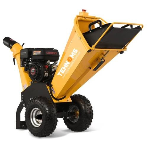 Tocător de crengi pe benzină MS-650 (Motor Loncin 7 CP, Diametru maxim 80 mm, Capacitate 2 m³/h, Tambur rotativ) [3]