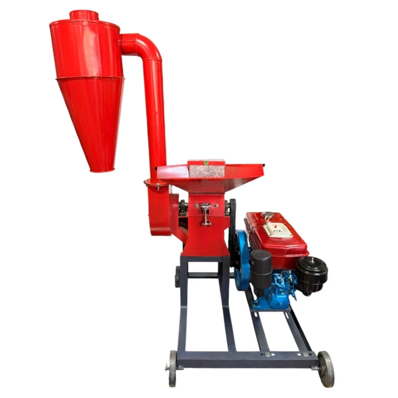 Измельчитель кормов с циклоном Demetra DM-20CL-BD (Дизель 6 л.с., 400-600 кг/ч, Ручной запуск) [11]