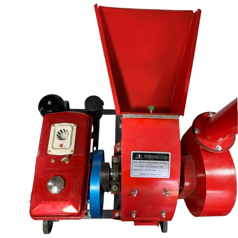 Измельчитель кормов с циклоном Demetra DM-20CL-BD (Дизель 6 л.с., 400-600 кг/ч, Ручной запуск) [8]