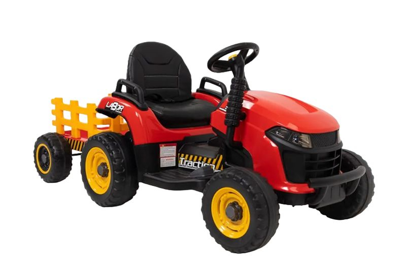 Tractor electric pentru copii Roșu [1]