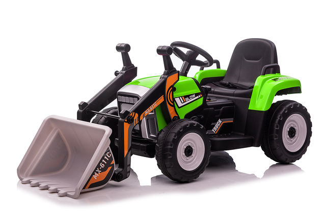 Tractor electric pentru copii - Verde [1]