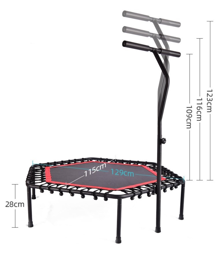 Батут для фитнеса 4Play AT101 129 см – Компактный, безопасный и идеальный для детей или тренировок дома! [2]
