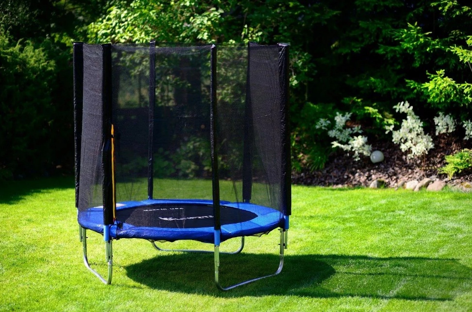 Батут FunFit 841 252 см – уличный батут для всей семьи [3]