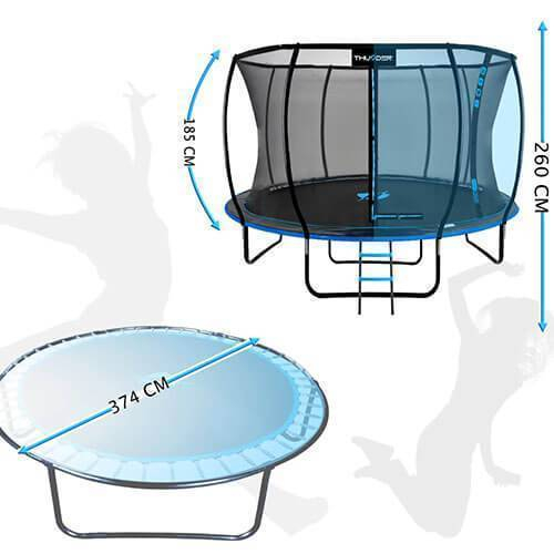 Батут Ultra 374 см THUNDER – Активный отдых и безопасность каждый день [3]