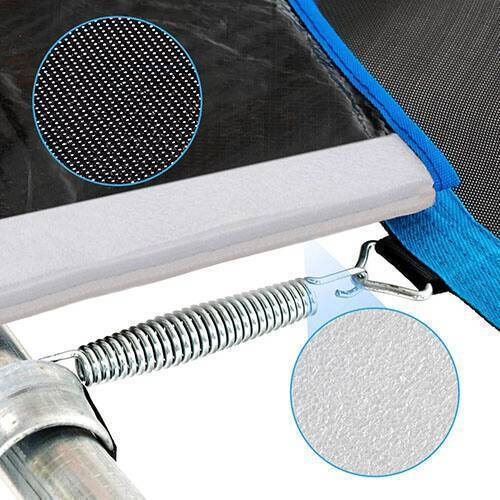 Батут Ultra Thunder 312 см, внутренняя сетка, синий – повышенная безопасность и максимальное веселье для всей семьи [4]