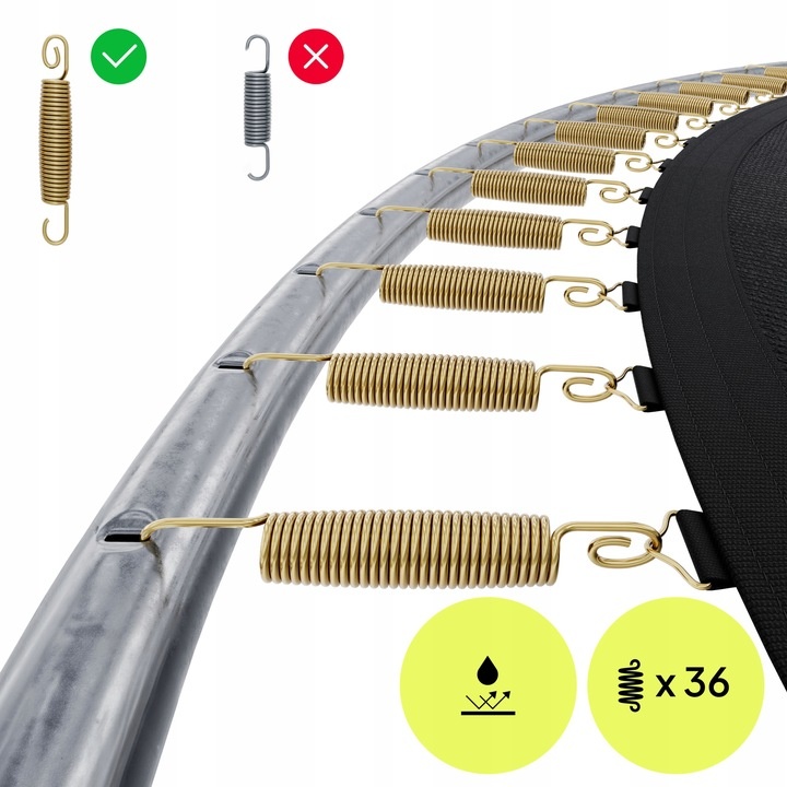 Trambulină Zipro Jump Pro 183 cm – trambulină compactă pentru copii [3]